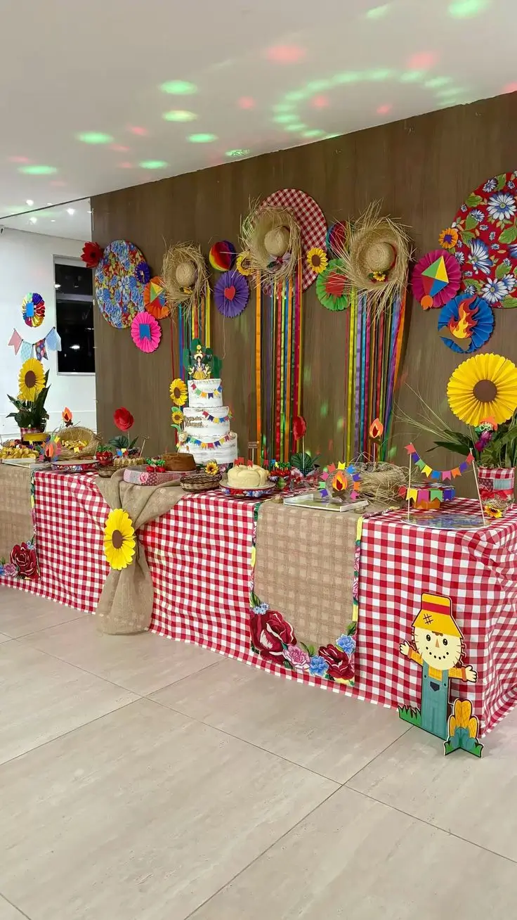 Decora&ccedil;&atilde;o Pegue e Monte Festa Junina