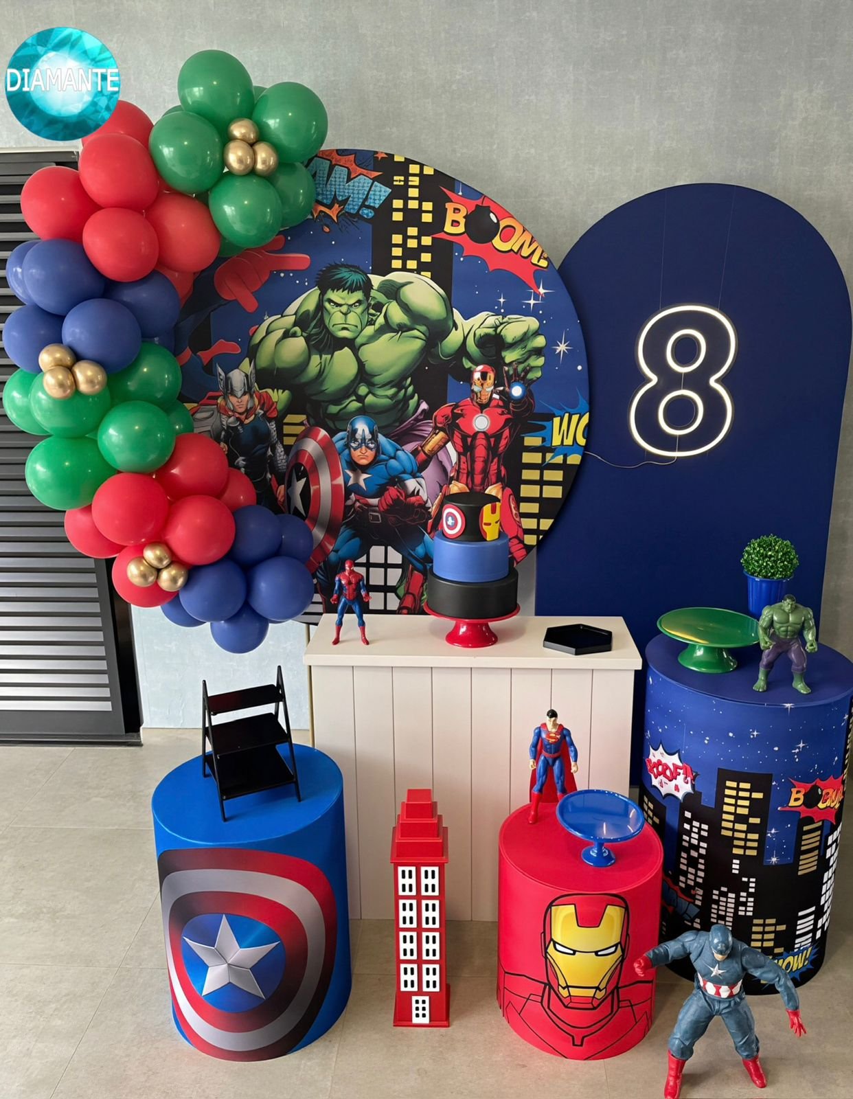 Decora&ccedil;&atilde;o Pegue e Monte Herois