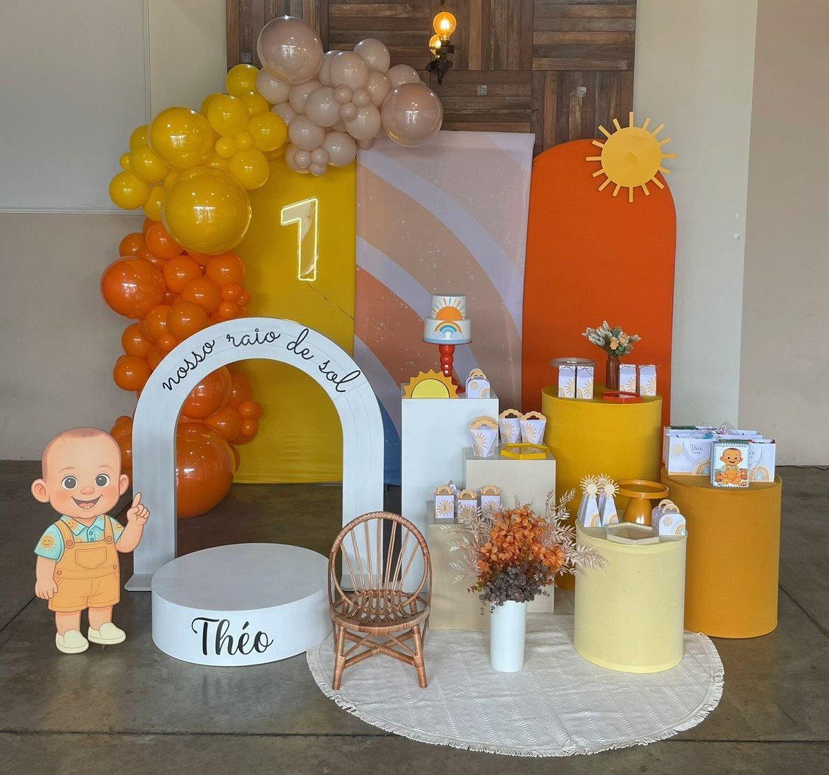 Decoração Minha Primeira Volta ao Sol