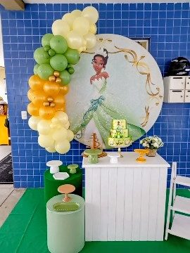 Decoração Princesa Tiana
