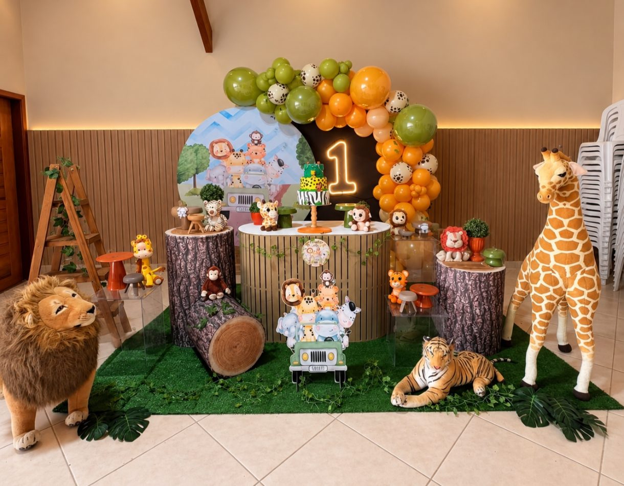 Decoração Safári Baby