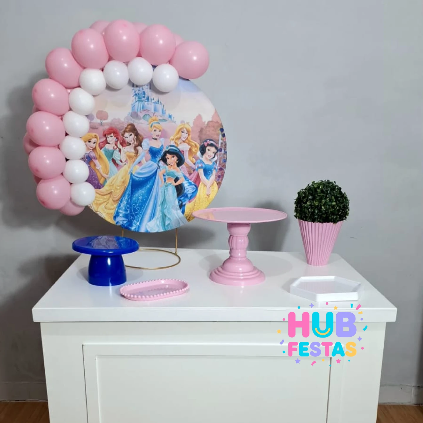 Festa na Mesa Princesas