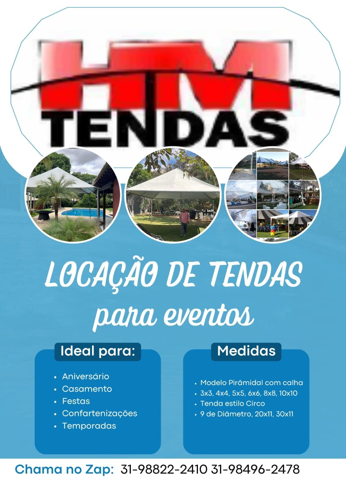 Locação de Tendas