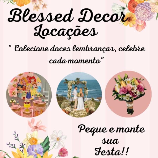 Logo Blessed Decor Locações